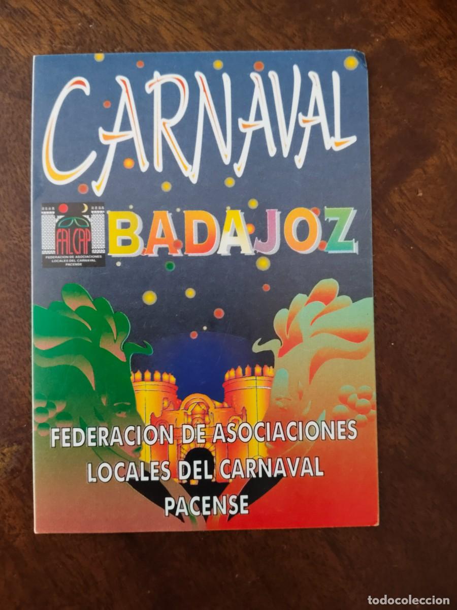 Pegatinas de colecci&oacute;n: Pegatina Federaci&oacute;n Asociaciones locales del Carnaval Pacense. Carnaval de Badajoz.