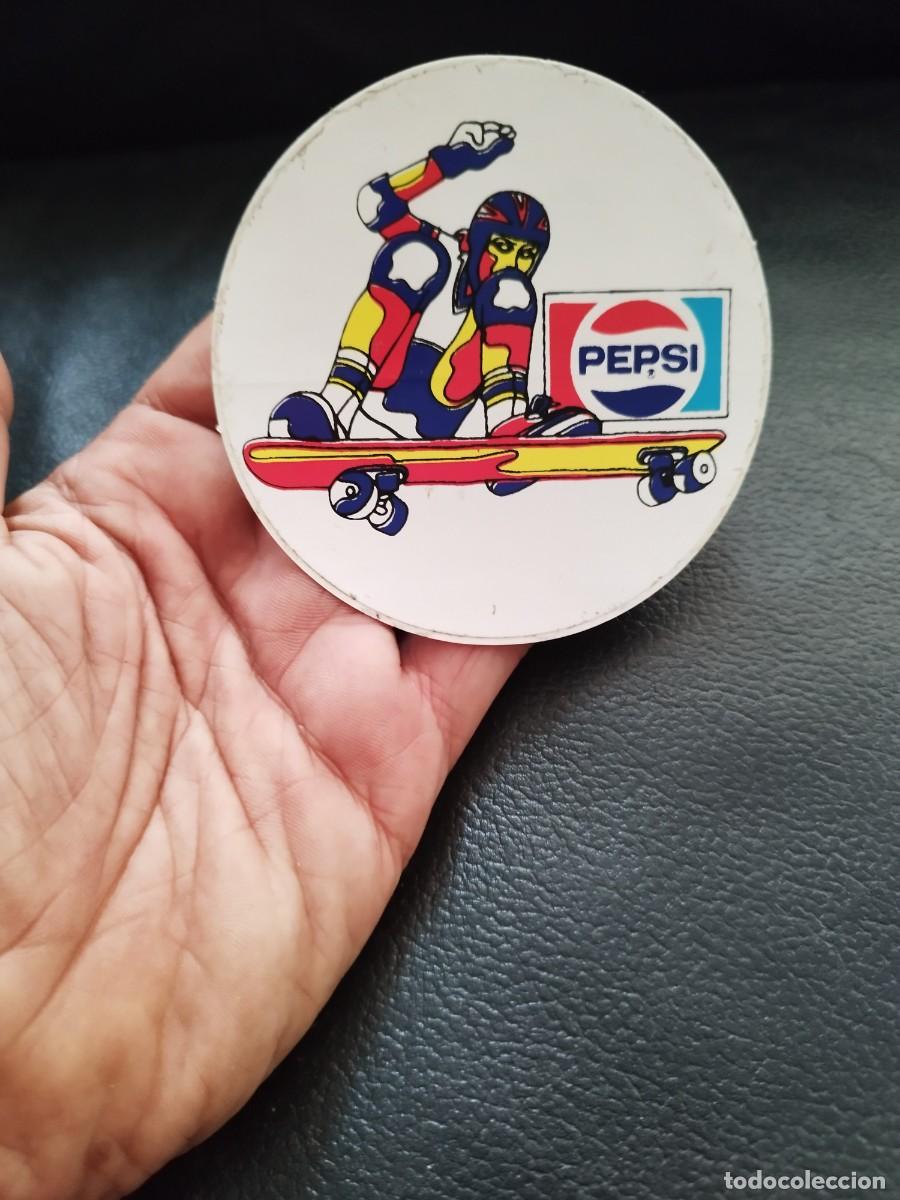 Pegatinas de colecci&oacute;n: Antigua pegatina, adhesivo. Publicidad Pepsi, skateboard