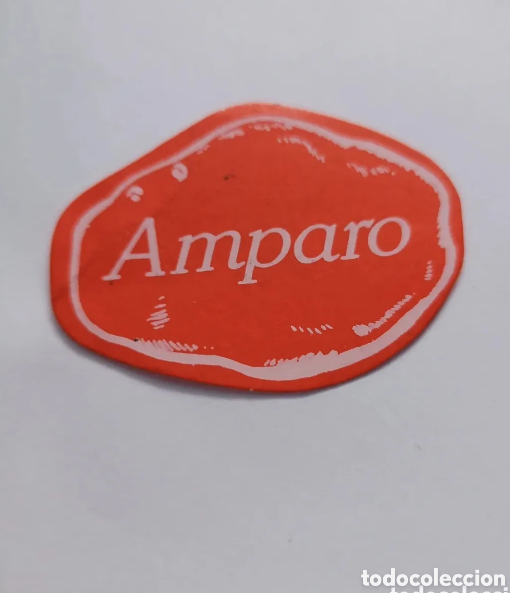Pegatinas de colecci&oacute;n: Cromo pegatina Donuts nombres Amparo a&ntilde;os 80 vintage