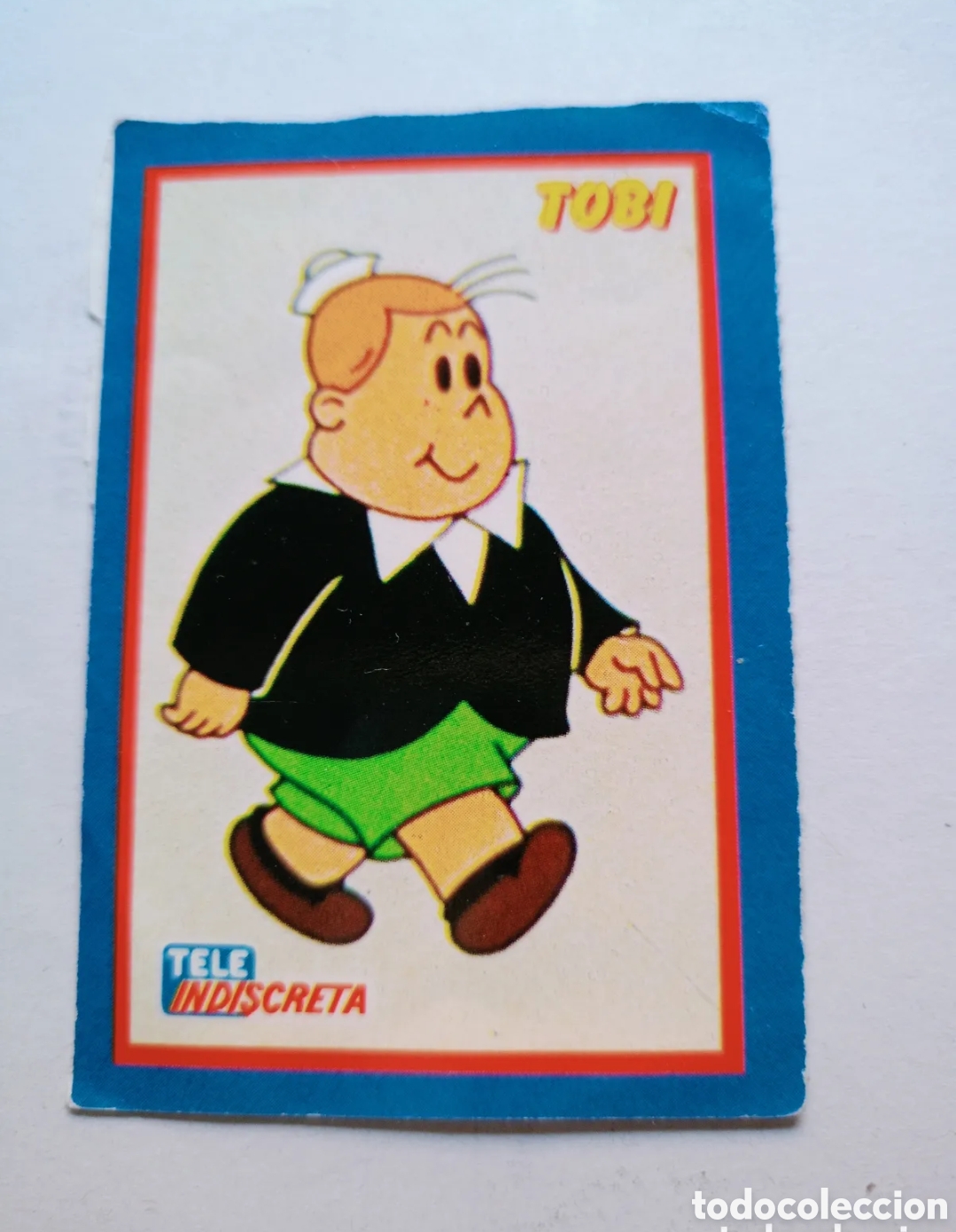 Pegatinas de colecci&oacute;n: Pegatina serie TV revista teleindiscreta