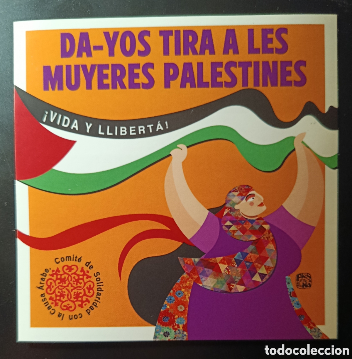 Pegatinas de colecci&oacute;n: PEGATINA PRO-PALESTINA - Foto 1
