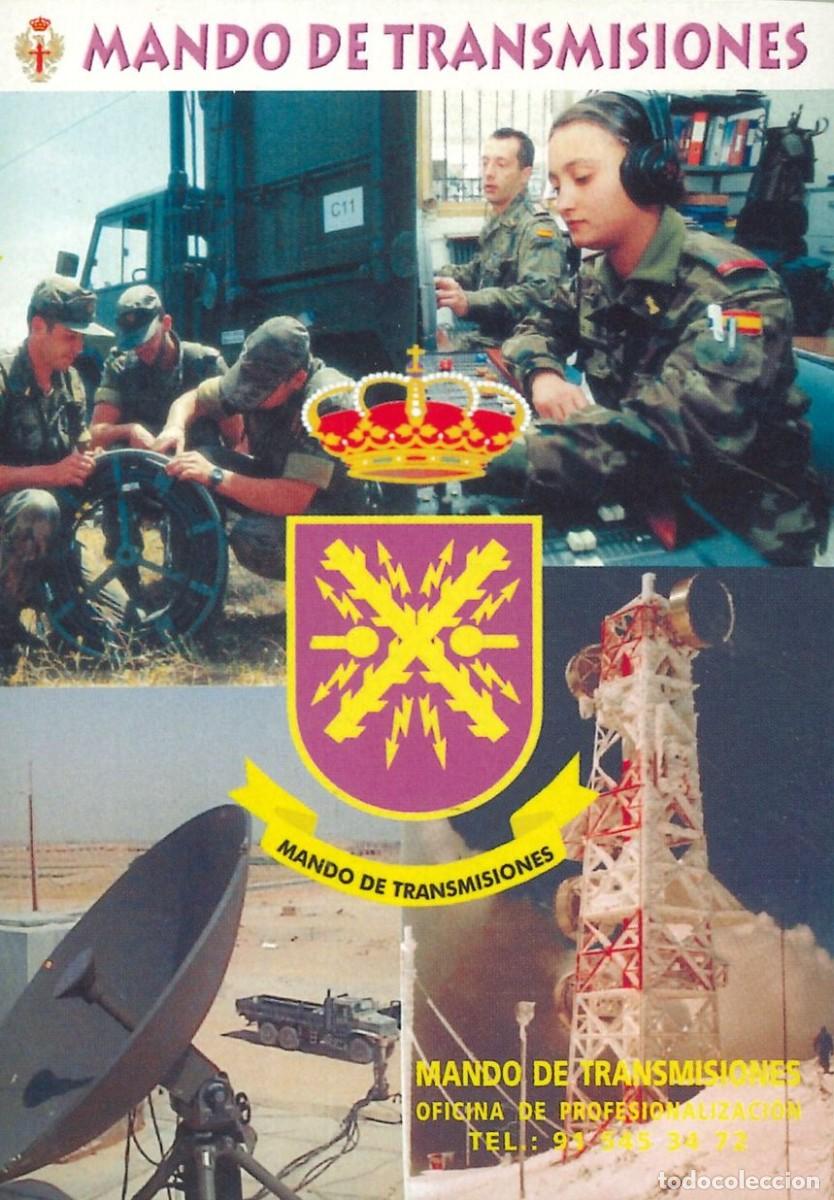 Pegatinas de colecci&oacute;n: PEGATINA - ADHESIVO - EJERCITO - FUERZAS ARMADAS - MANDO DE TRANSMISIONES (NUEVA - SIN PEGAR)