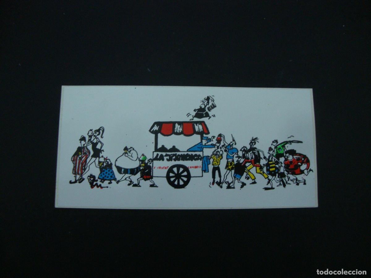 Collection stickers: PEGATINA LA JIJONENCA SIRVENT CAMBRILS