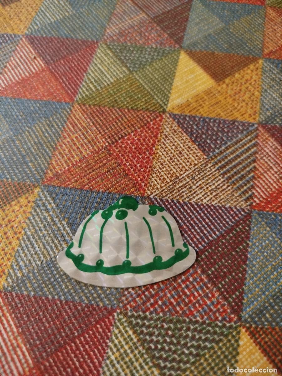 Pegatinas de colecci&oacute;n: Pegatina Panrico reflectante en forma de pastel