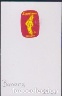 Collection stickers: pegatina fruta BANANA SUPERBANANA ECUADOR adhesivo adhesiu enganxina fruit etiqueta SOY.YO