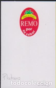 Adesivi di collezione: pegatina fruta PLATANO CANARIAS REMO adhesivo adhesiu enganxina fruit etiqueta SOY.YO