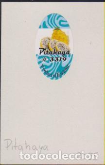 Adesivi di collezione: pegatina fruta PITAHAYA adhesivo adhesiu enganxina fruit etiqueta SOY.YO