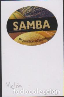 Autocolantes de cole&ccedil;&atilde;o: pegatina fruta MEL&Oacute;N SAMBA adhesivo adhesiu enganxina fruit etiqueta SOY.YO