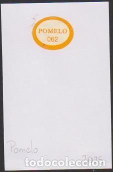 Adesivi di collezione: pegatina fruta POMELO 062 adhesivo adhesiu enganxina fruit etiqueta SOY.YO