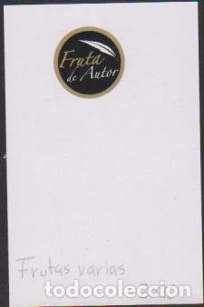 Autocollants de collection: pegatina fruta VARIAS DE AUTOR 1 adhesivo adhesiu enganxina fruit etiqueta SOY.YO