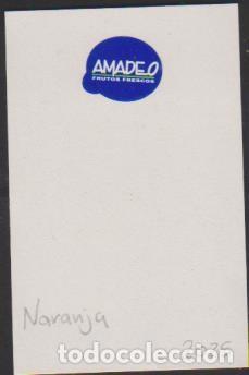 Sammlung von Aufklebern: pegatina fruta NARANJA PERA AMADEO adhesivo adhesiu enganxina fruit etiqueta SOY.YO