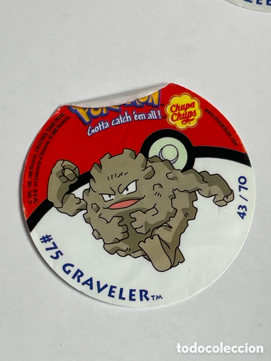 Collection stickers: Pegatina Chupa Chups pokemon