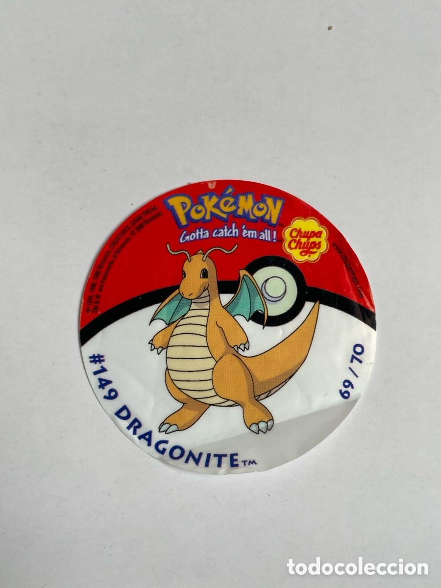 Collection stickers: Pegatina Chupa Chups pokemon