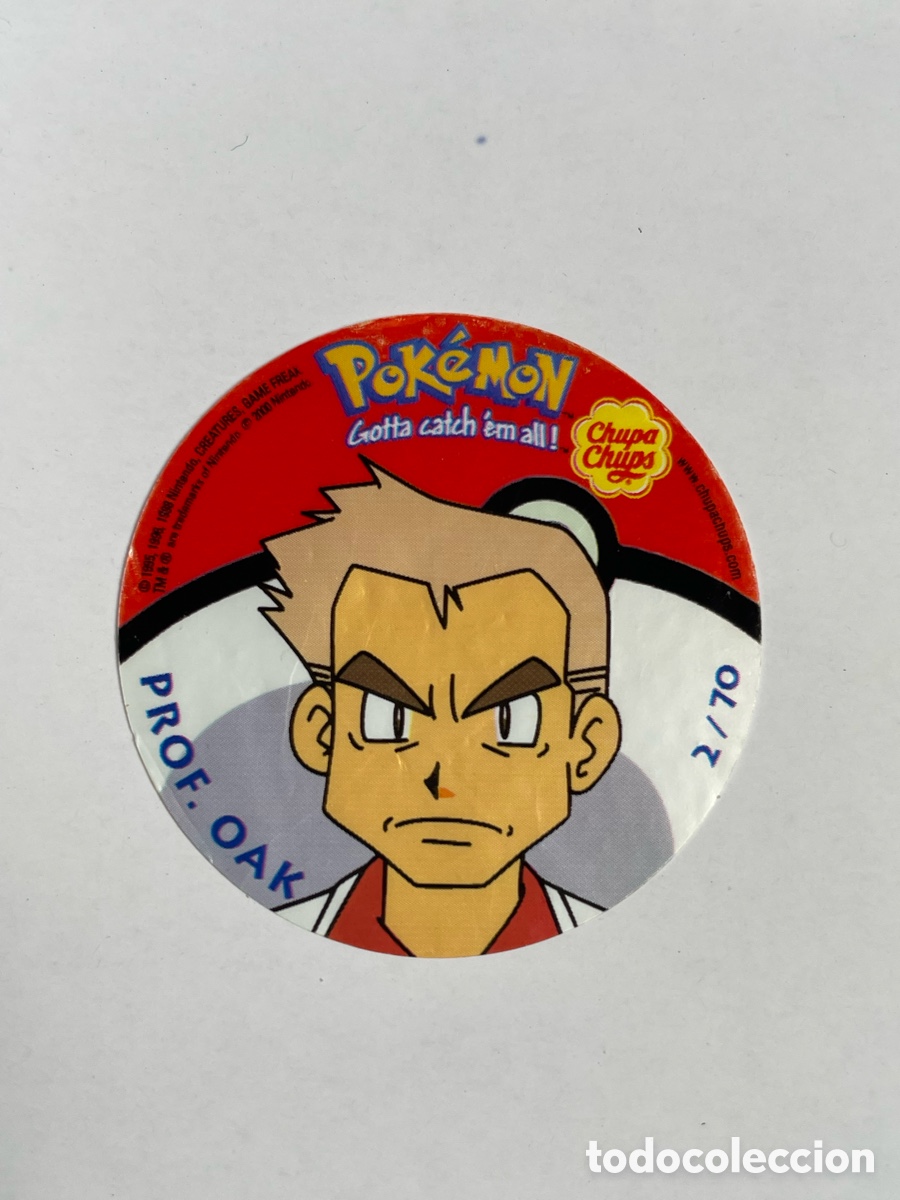 Collection stickers: Pegatina Chupa Chups pokemon