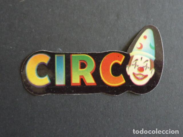 Pegatinas de colecci&oacute;n: PEGATINA CIRCO PAYASO - Foto 1