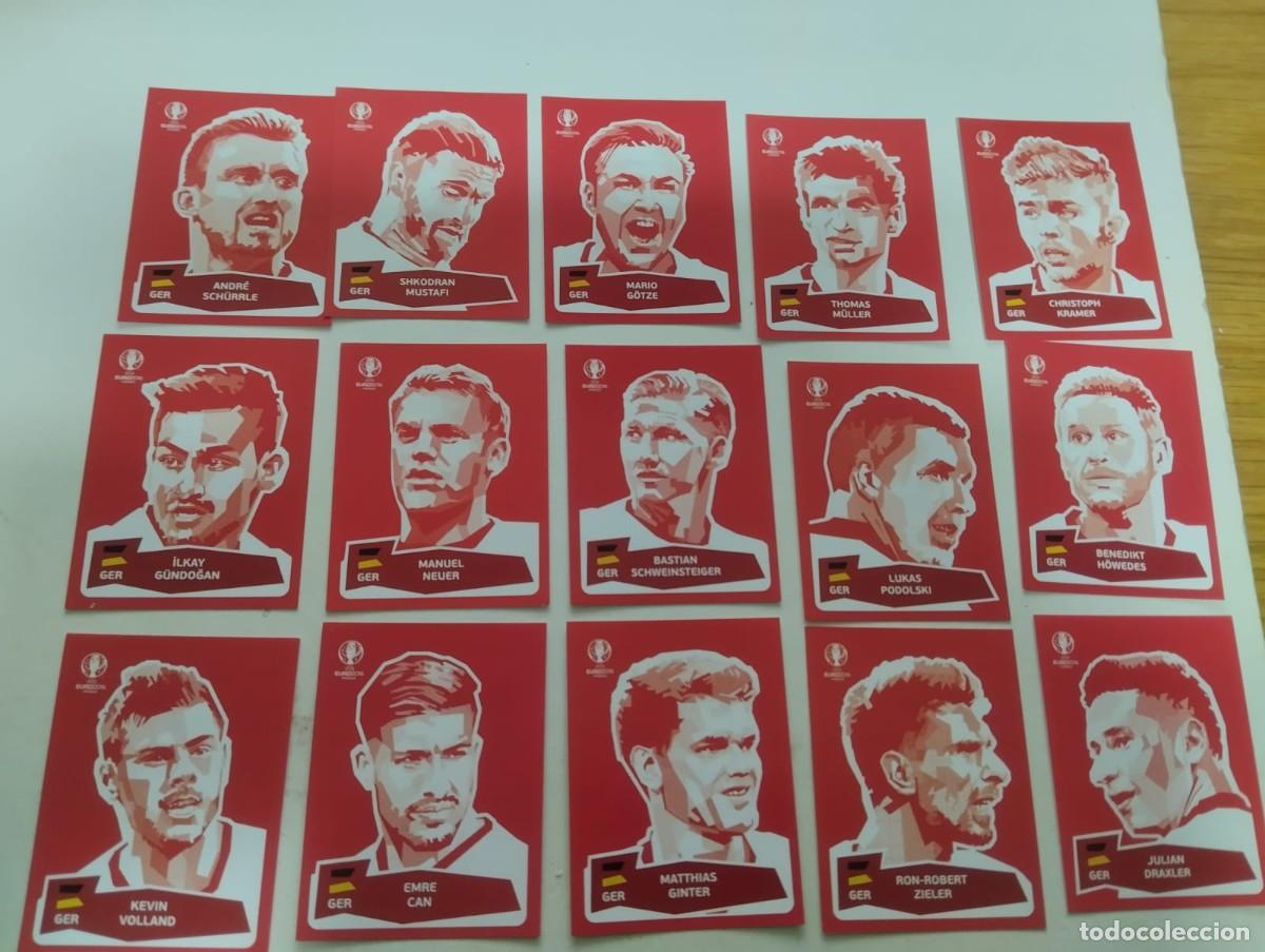 Pegatinas de colecci&oacute;n: Cromos da Coca Cola do Euro 2016 completa - Foto 2
