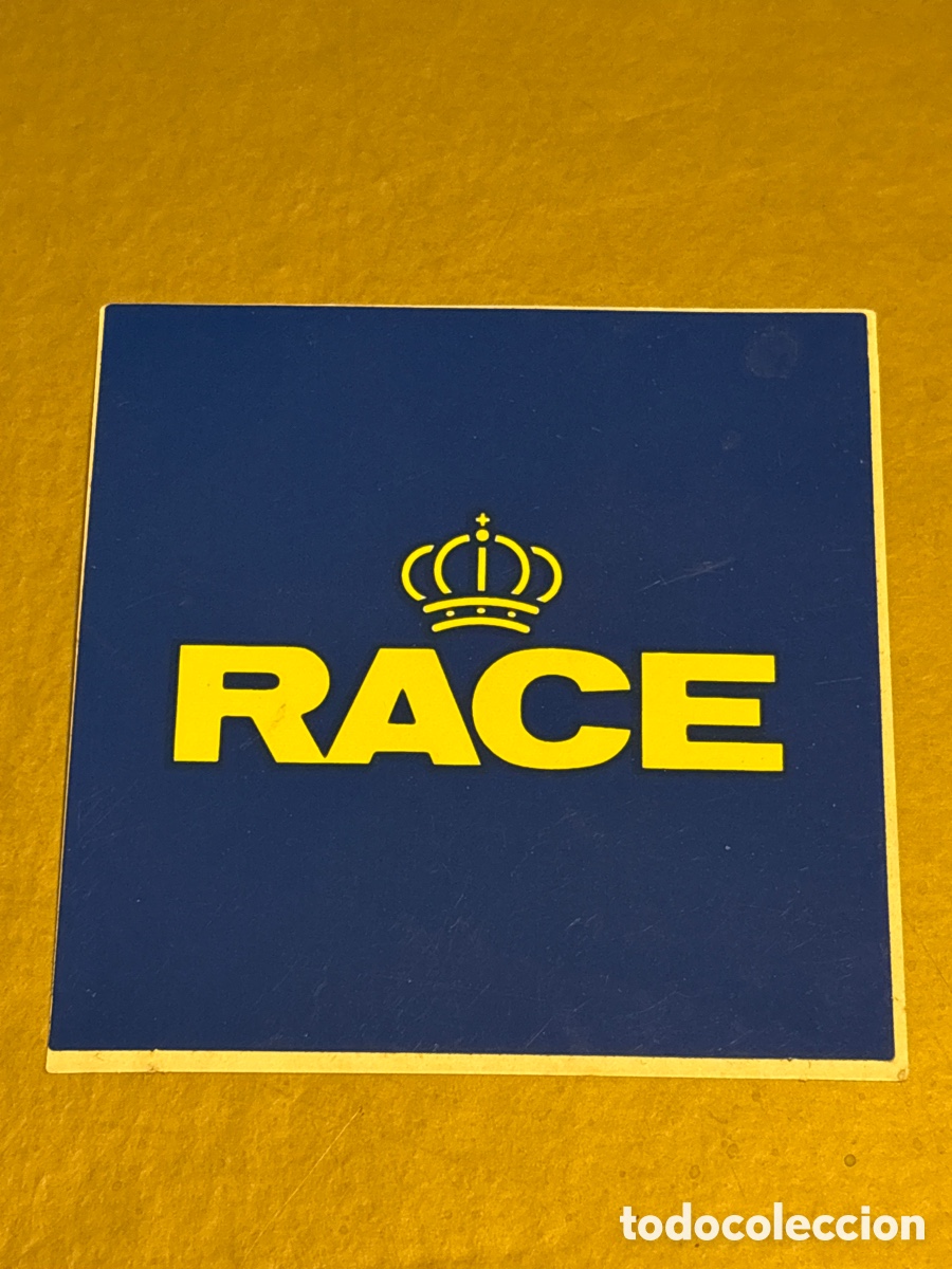 Sammlung von Aufklebern: ADHESIVO PEGATINA PUBLICIDAD RACE REAL AUTOM&Oacute;VIL CLUB ESPA&Ntilde;A