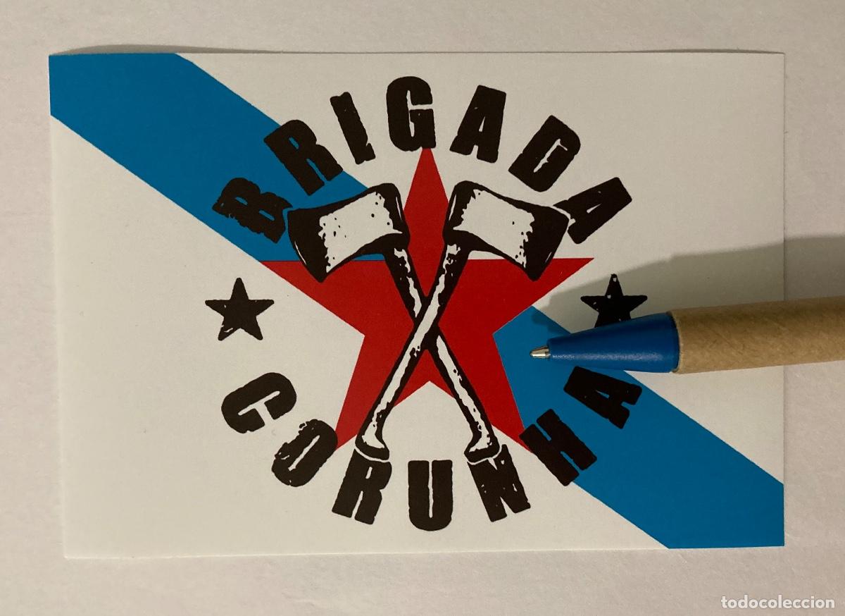 Pegatinas de colecci&oacute;n: Negu Gorriak Brigada Corunha pegatina Ferm&iacute;n Muguruza Kortatu