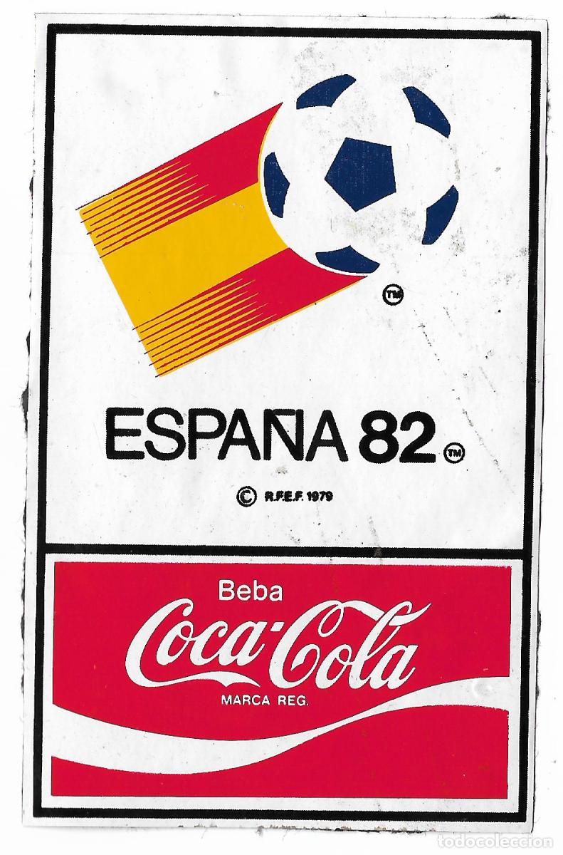 Pegatinas de colecci&oacute;n: ESPA&Ntilde;A 82 ** COCA COLA ** - Foto 1