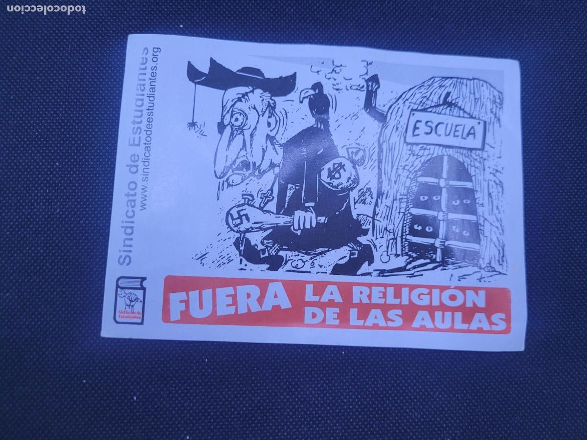 Sammlung von Aufklebern: Pegatina Sindicato de Estudiantes