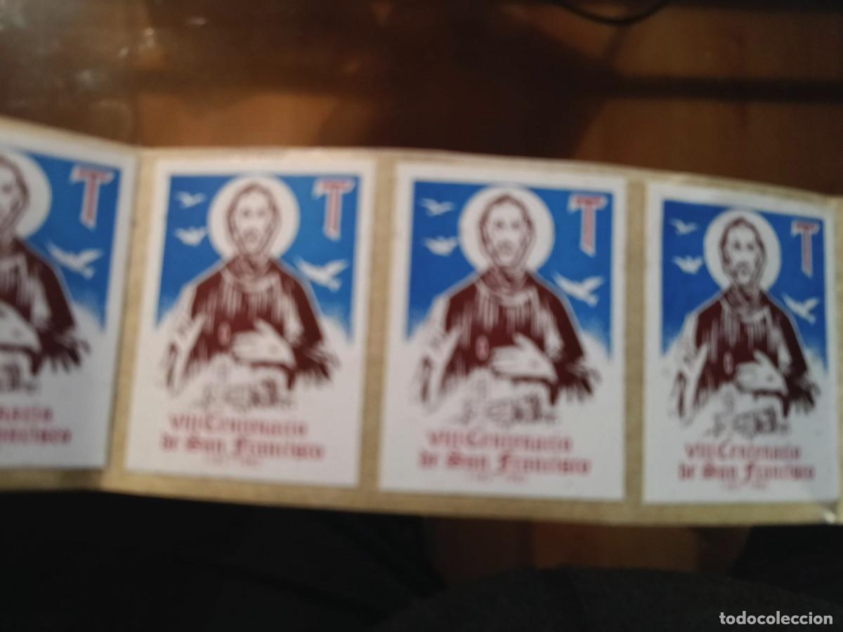 Pegatinas de colecci&oacute;n: 16 Pegatinas VIII centenario de San Francisco - Foto 1