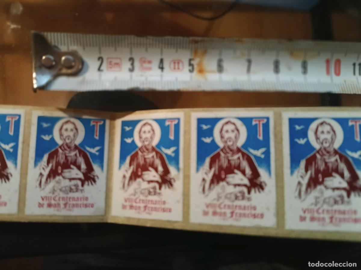 Pegatinas de colecci&oacute;n: 16 Pegatinas VIII centenario de San Francisco - Foto 3