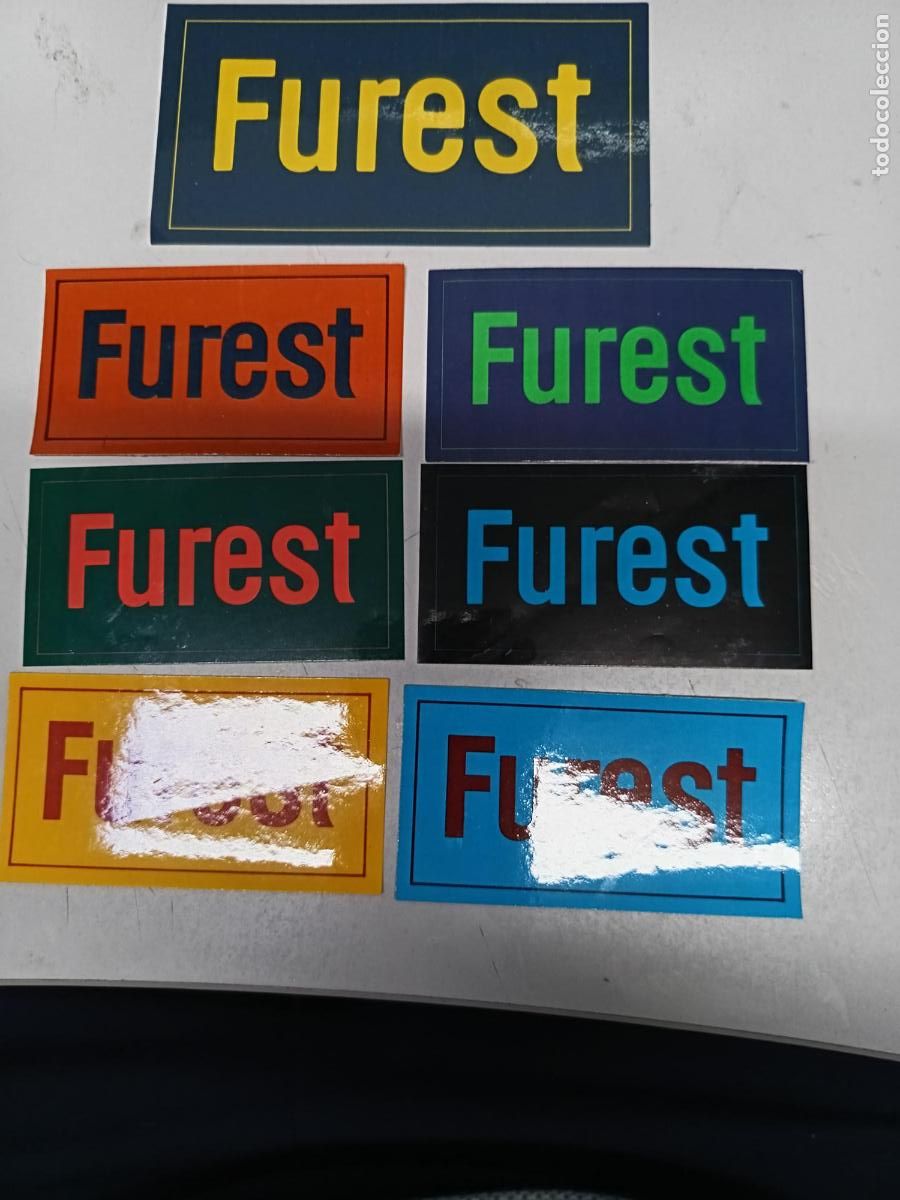 Pegatinas de colecci&oacute;n: PEGATINAS FUREST - Foto 1
