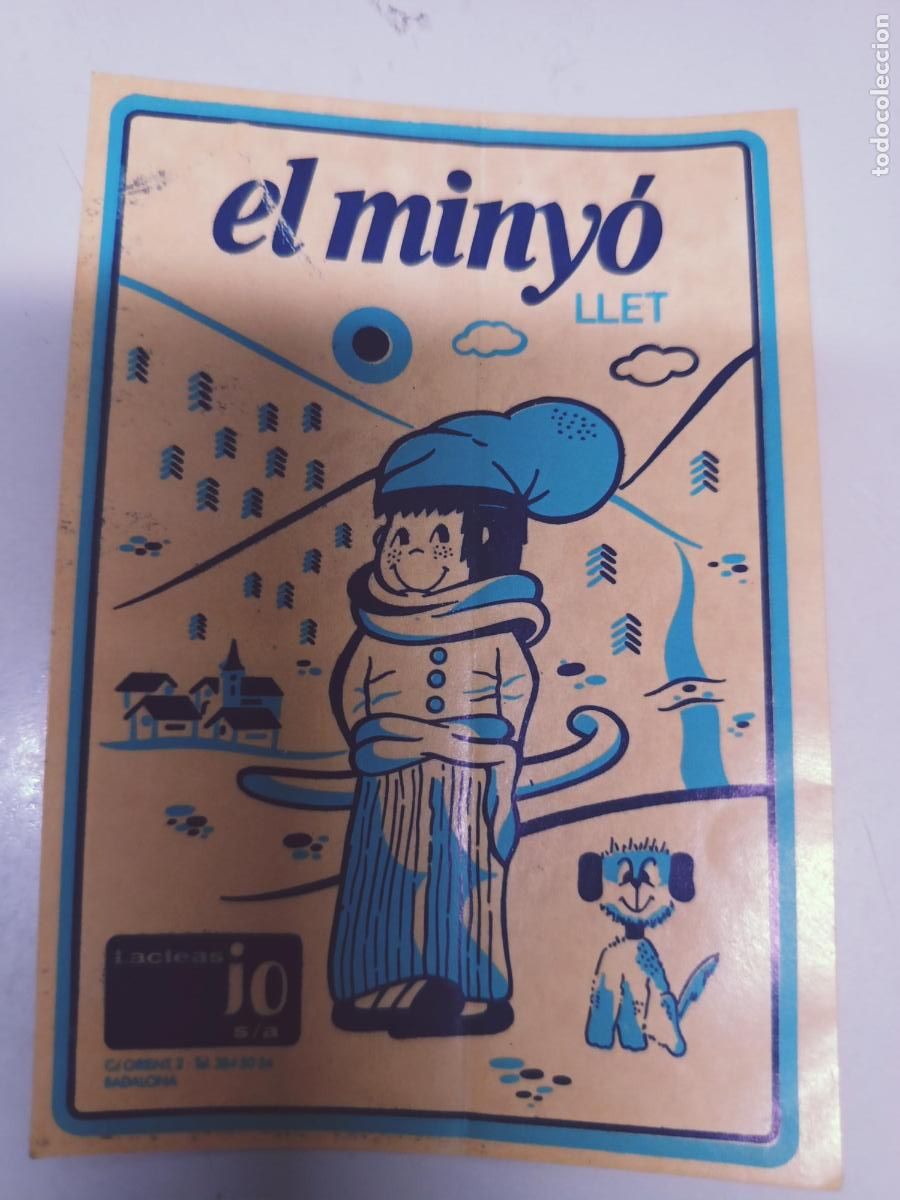 Pegatinas de colecci&oacute;n: PEGATINA LLET MINYO - Foto 1