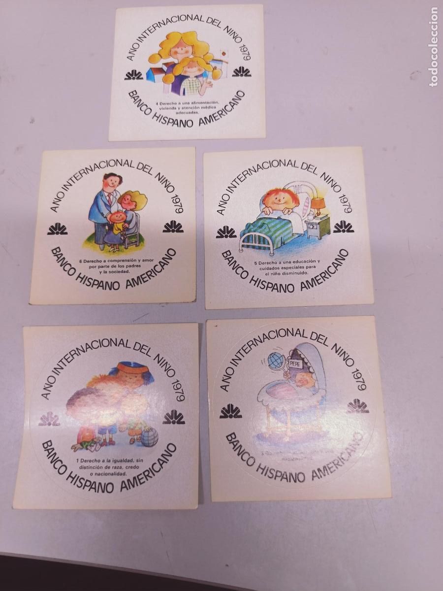 Pegatinas de colecci&oacute;n: PEGATINAS BANCO HISPANO AMERICANO - Foto 1