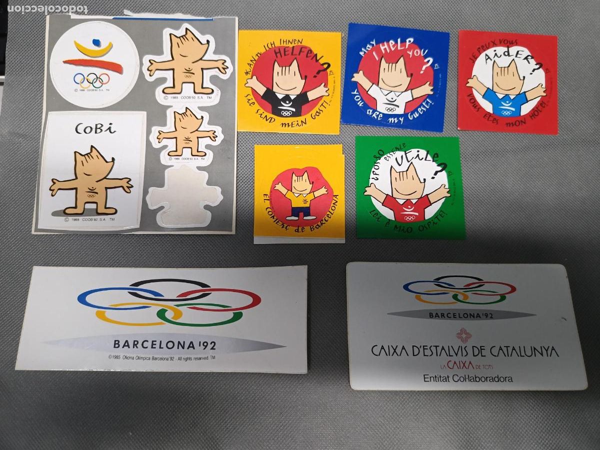 Pegatinas de colecci&oacute;n: Pegatinas Olimpiadas COBI 130 - Foto 1