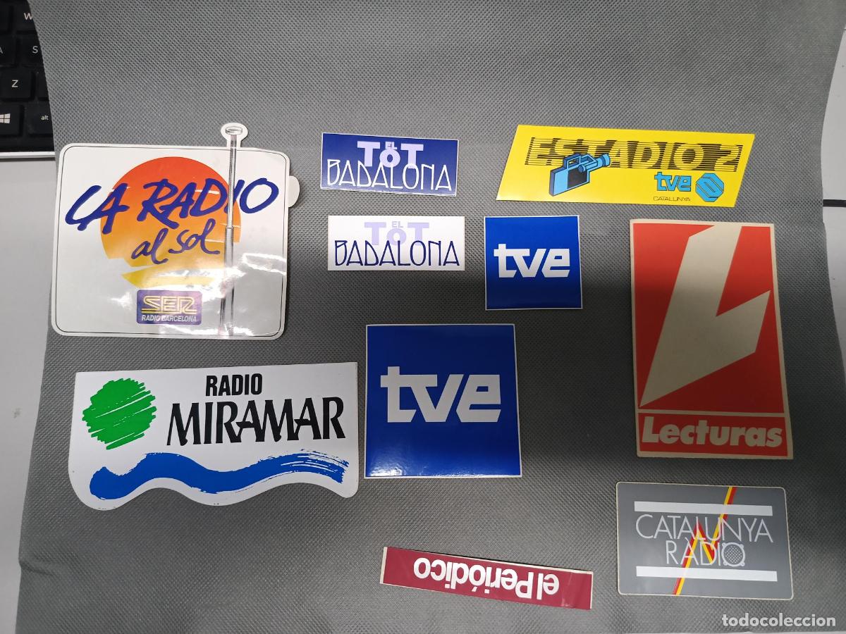 Pegatinas de colecci&oacute;n: Pegatinas Medios de comunicacion Blanco132 - Foto 1