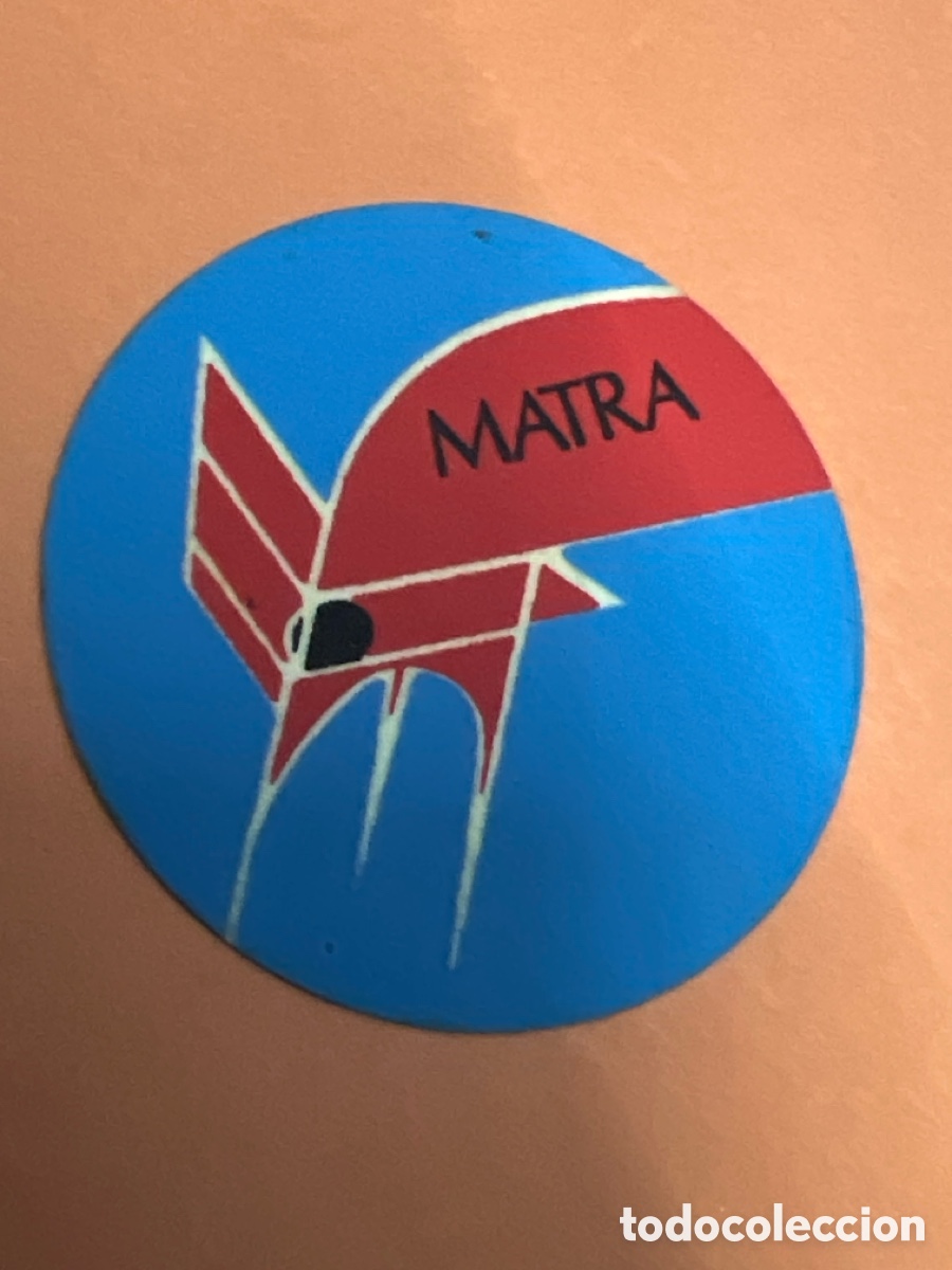 Pegatinas de colecci&oacute;n: T1/E4/F38. PEGATINA MATRA - Foto 1