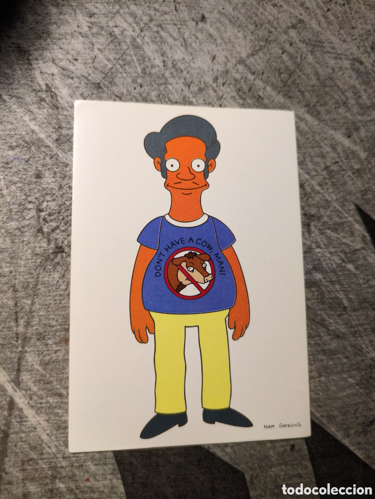 Pegatinas de colecci&oacute;n: Pegatina Simpsons Apu No Cow