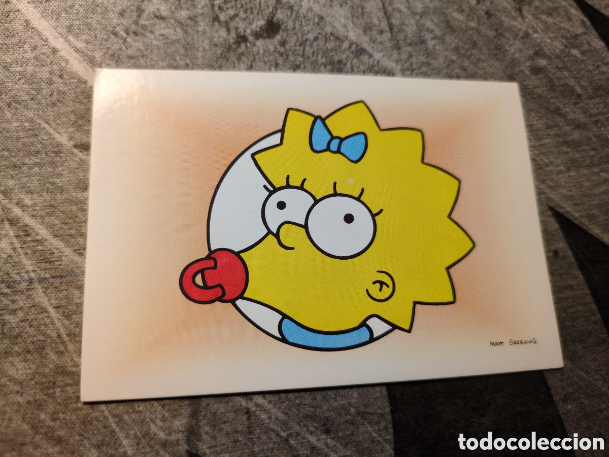 Pegatinas de colecci&oacute;n: Pegatina Simpsons Maggie chupete