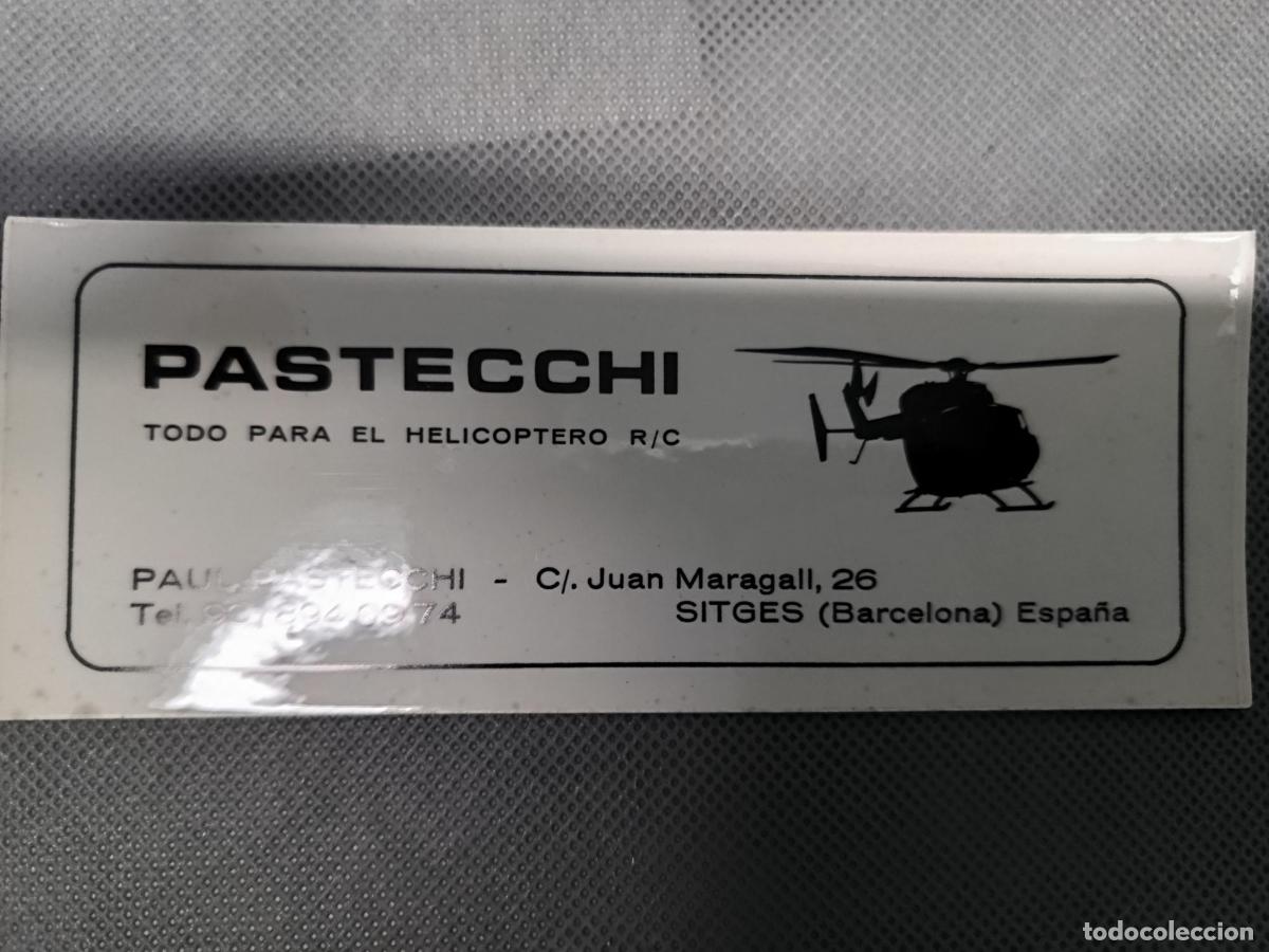 Pegatinas de colecci&oacute;n: Pegatina PASTECCHI Helicoptero - Foto 1