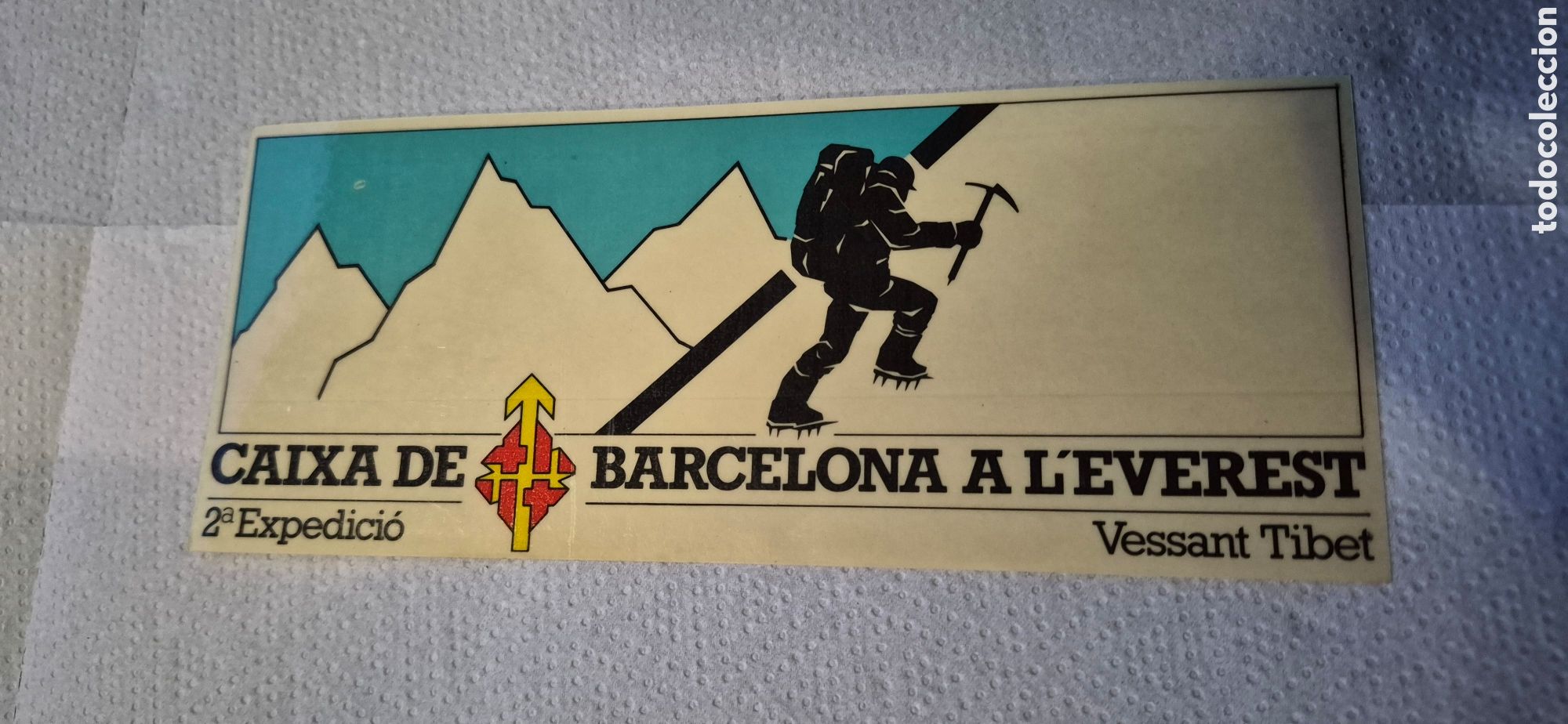 Autocolantes de cole&ccedil;&atilde;o: PEGATINA CAIXA EXPEDICI&Oacute;N EVEREST