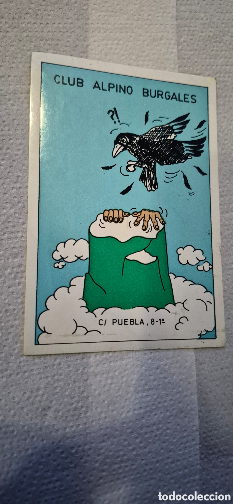Autocollants de collection: PEGATINA CLUB ALPINO BURGOS