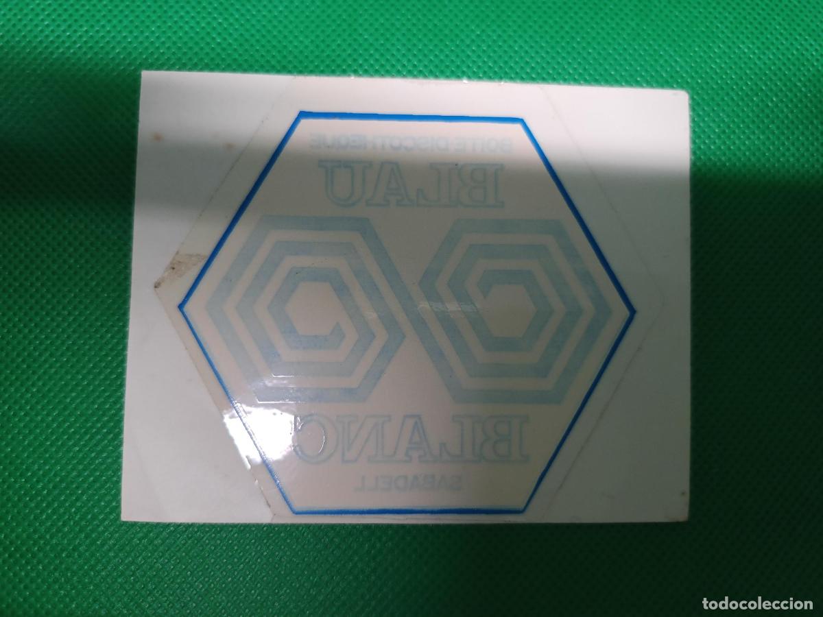 Pegatinas de colecci&oacute;n: BLAU BLANC SABADELL - Foto 1