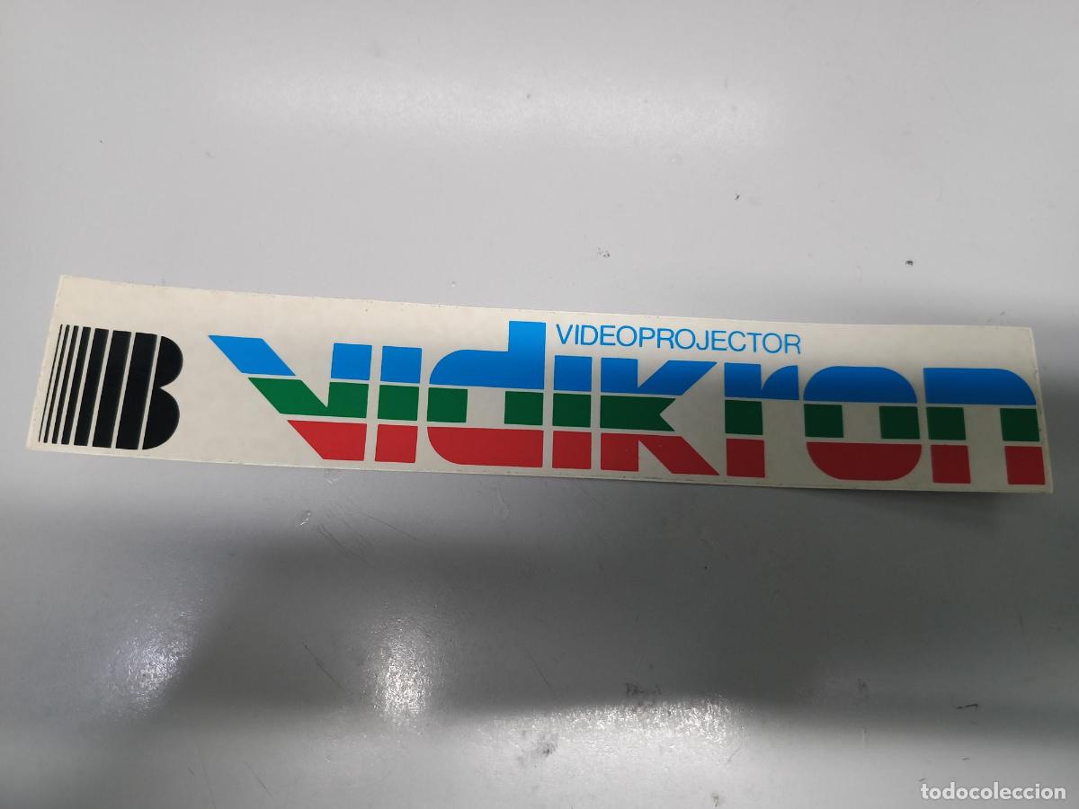 Pegatinas de colecci&oacute;n: VIDEOPROYECTOR VIDIKRON - Foto 1