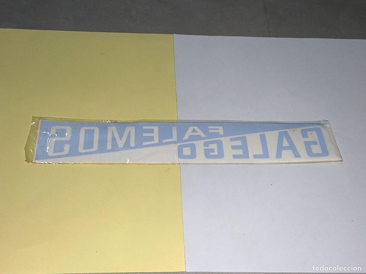 Pegatinas de colecci&oacute;n: Pegatina adhesivo. Falemos Galego, cristal coche