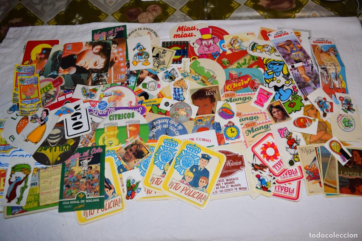 Pegatinas de colecci&oacute;n: Oportunidad / Gran lote cromos, pegatinas y adhesivos antiguos / Pepsi, Danone, otros... - &iexcl;Mira!
