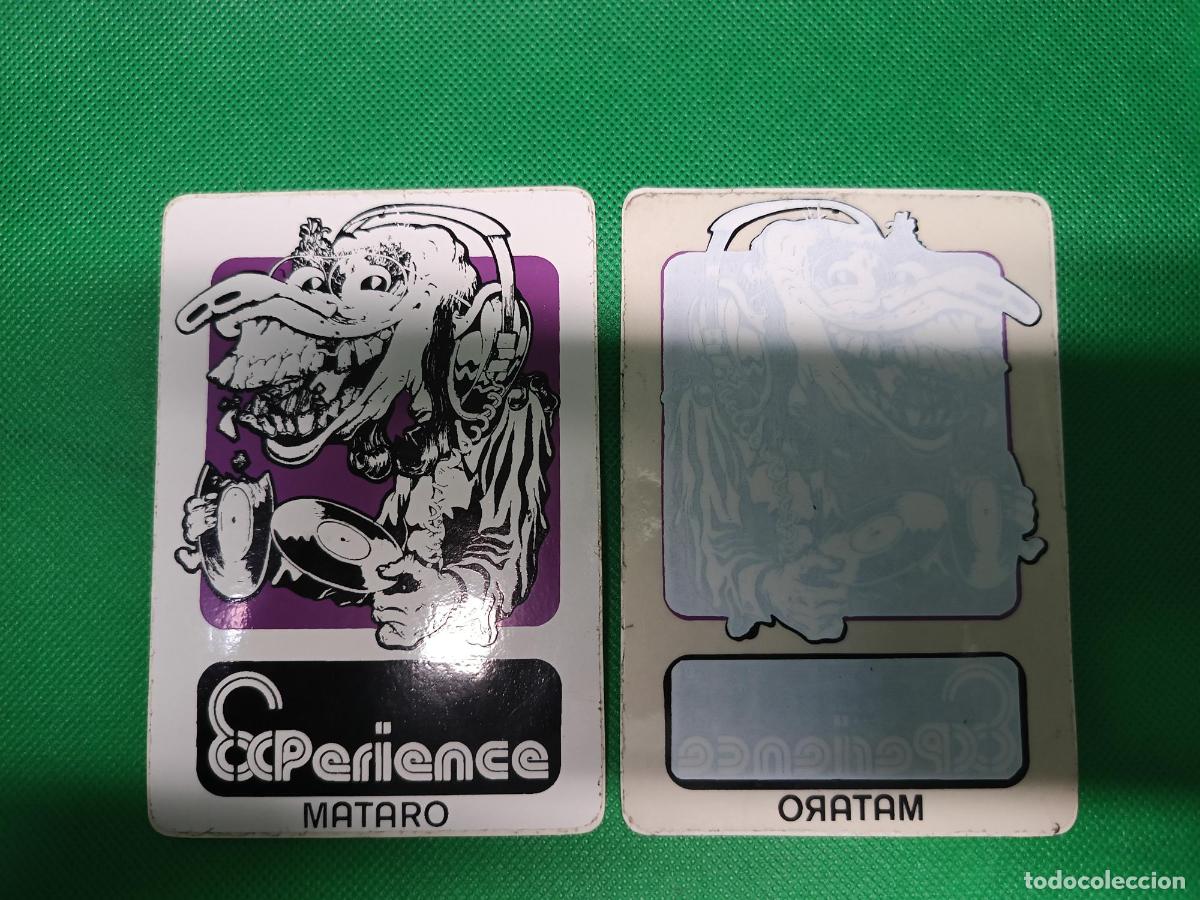 Pegatinas de colecci&oacute;n: EXPERIENCE MATAR&Oacute; DOS PEGATINAS NORMAL Y CRISTAL - Foto 1