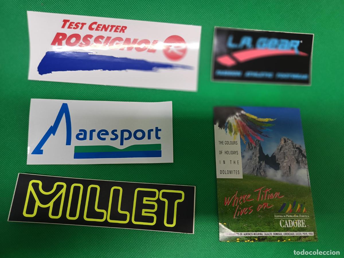 Collection stickers: ARESPORT ROSSIGNOL MILET L.A. GEAR CADORE