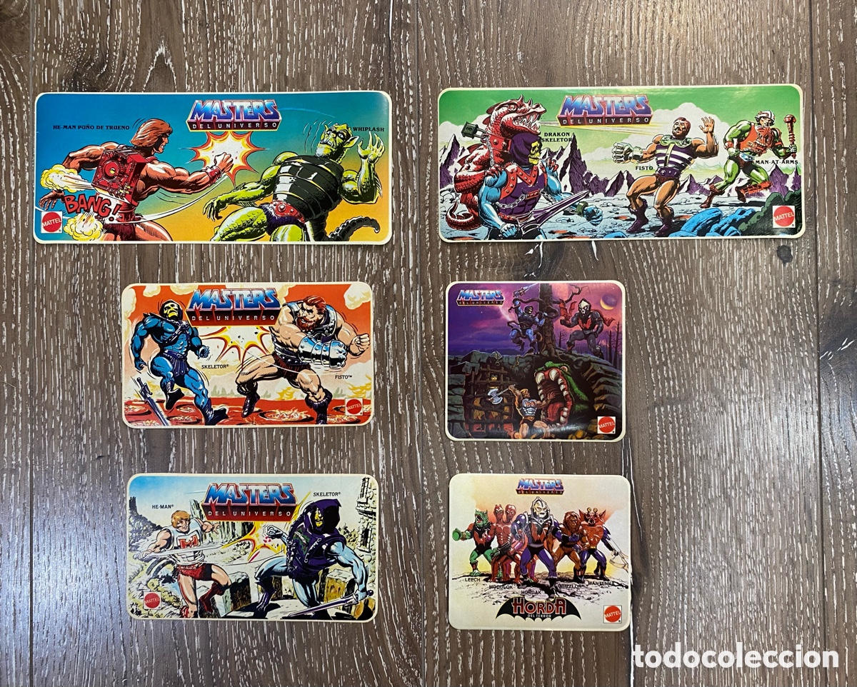 Sammlung von Aufklebern: Lote pegatinas He Man Masters del Universo. A&ntilde;os 80