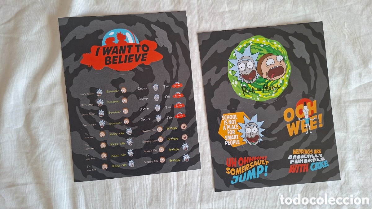 Pegatinas de colecci&oacute;n: Pegatinas RICK & MORTY - Foto 1