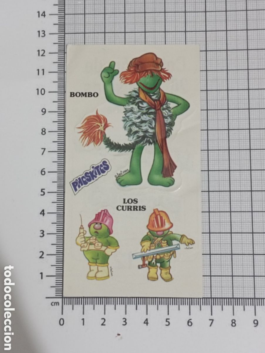 Pegatinas de colecci&oacute;n: Pegatinas Los curris Bombo. Phoskitos - Foto 1