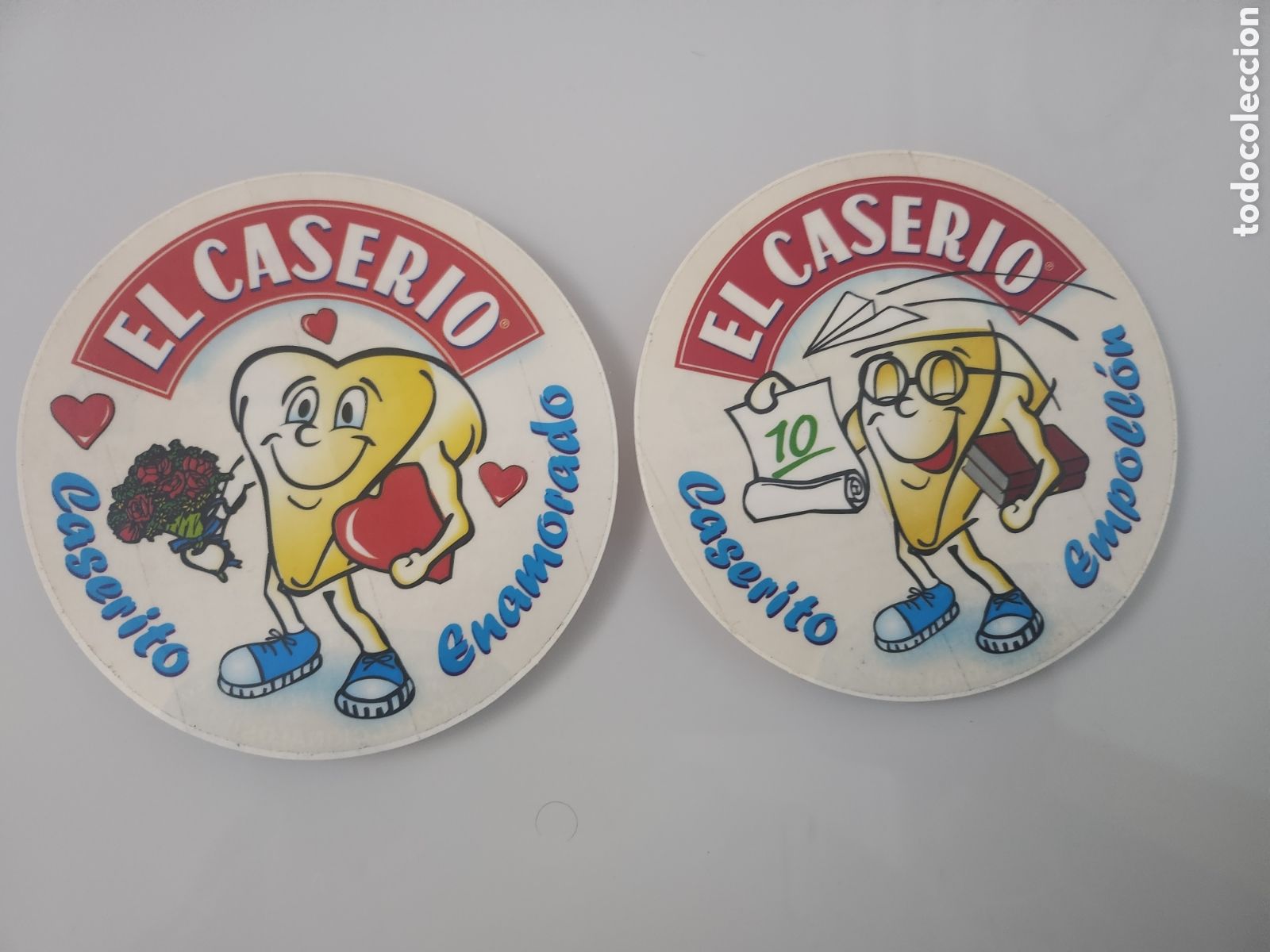 Pegatinas de colecci&oacute;n: Lote 2 pegatinas el Caser&iacute;o