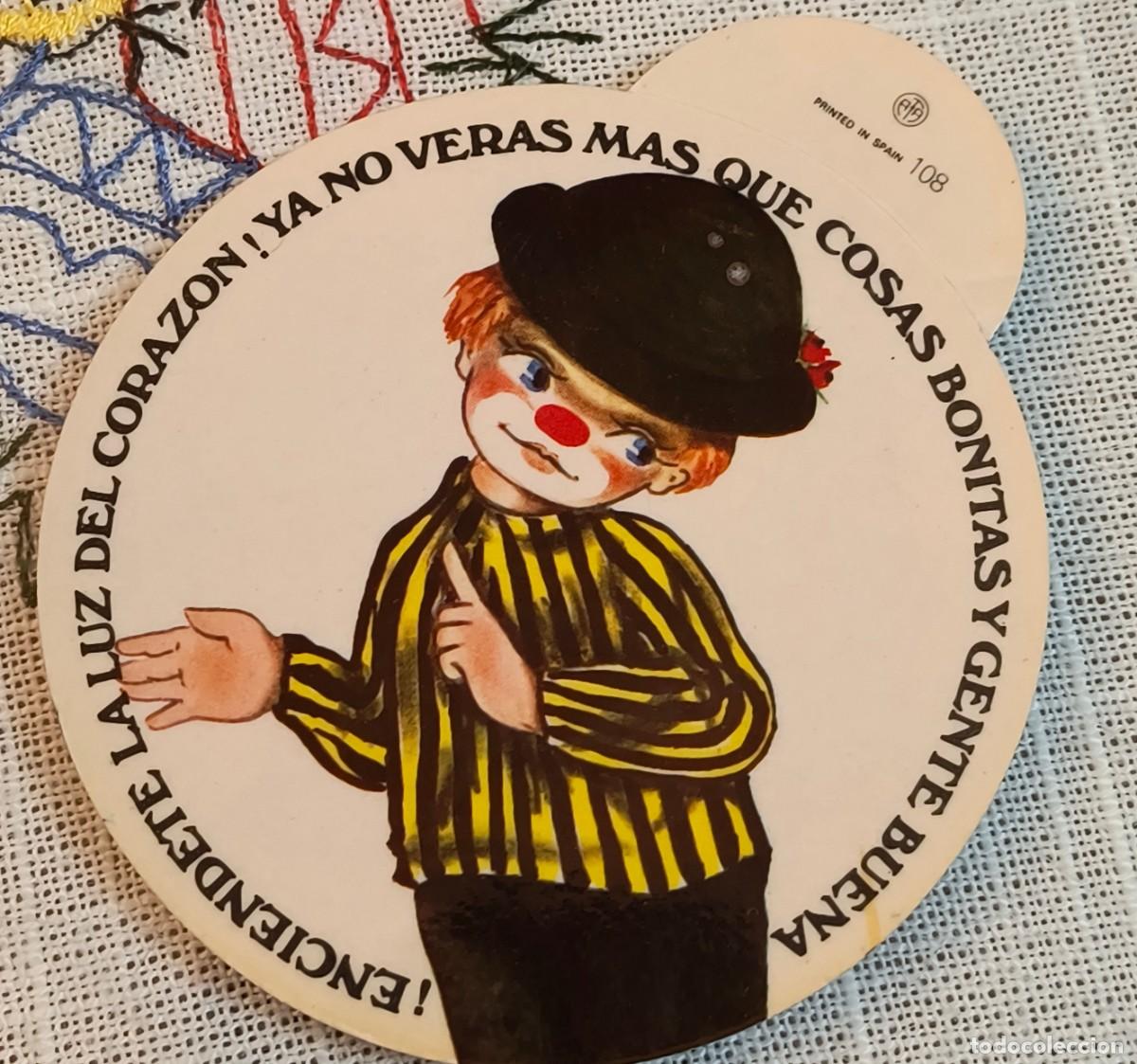 Pegatinas de colecci&oacute;n: PEGATINA | PAYASO - LUZ DEL CORAZ&Oacute;N - Foto 1