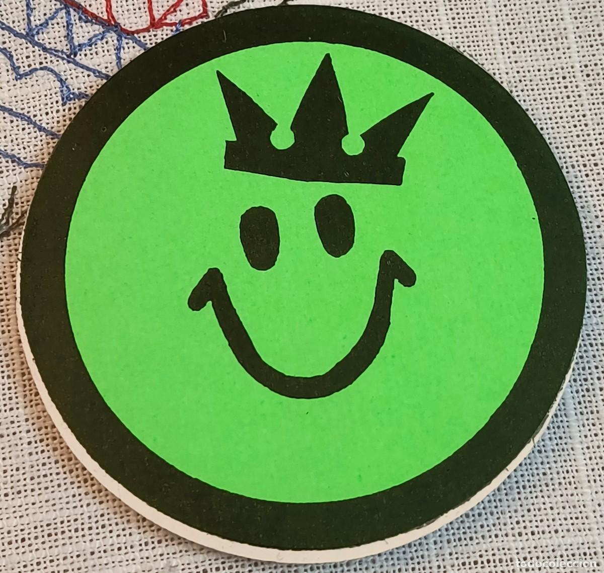 Pegatinas de colecci&oacute;n: PEGATINA | CARA VERDE SONRIENTE - Foto 1