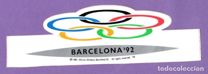 Autocolantes de cole&ccedil;&atilde;o: BARCELONA 92 *** PEGATINA JUEGOS OLIMPICOS